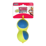 AIRDOG Yellow SQUEAKAIR Ultra Tennis Ball Dog Toy in packaging