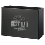 Best Dad Christian Gift Set Mug and Keyring in closed gift box