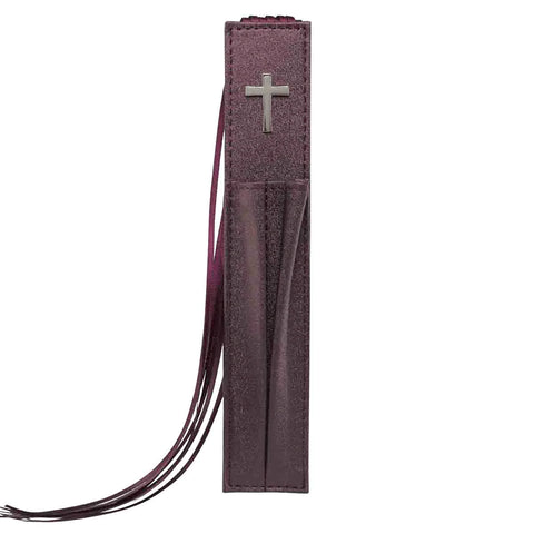 Bible Bookmark With Two Pen Holders standing upright