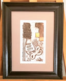 Butterfly - Brian Mandizira Framed Etching 11 of 20