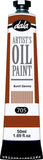 Dala Artist Oil Paint Burnt Sienna 50ml tube