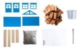Dala First House Construction Kit Components