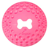 Rogz Gumz Dog Treat Ball Pink