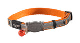 Rogz Night Cat Reflective Cat Collar Orange