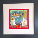 Burglar Bar by Frans Groenewald in black frame