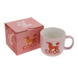 Cool as a Pupsicle Ceramic Mug with gift box