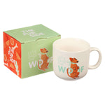 Lets Raise the Woof Ceramic Mug with gift box