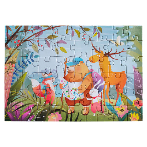 Adventure Of Friends - 50 Pieces Kids Jigsaw  Puzzle