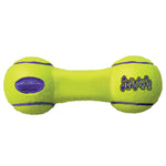 Airdog Yellow Squeaker Dumbbell Dog Toy