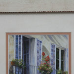 Balcon en Grasse - Christian Somner - Framed Print top centre detail