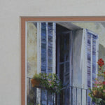 Balcon en Grasse - Christian Somner - Framed Print left top detail