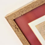 Banana Palm by Shari White. Framed Art Print top left corner detail