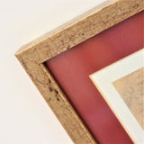 Banana Palm by Shari White. Framed Art Print top left corner detail