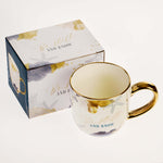 Be Still And Know Beach Themed Christian Ceramic Mug with gift box