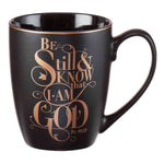 Be Still And Know Christian Stoneware Mug
