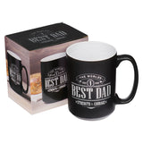 Best Dad Ceramic Coffee Mug in gift box