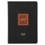 Best Ever Dad Faux Leather Christian Journal Front Cover