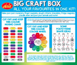Childrens Big Craft Box by Dala List of contents