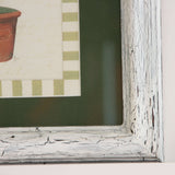 Framed Print Butterfly Topiary by Jan Cooley bottom right corner