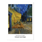 Cafe Terrace at Night Vincent van Gogh Fine Art Print