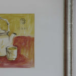 Chai - Framed Art Print ride side of frame