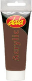 Dala Artists Acrylic Paint 75ml Tube Burnt Umber