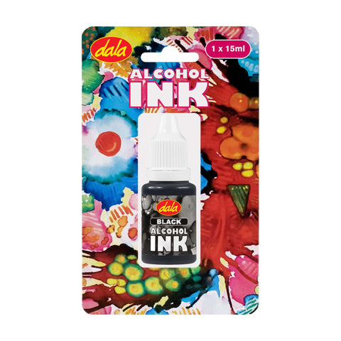 Dala Black Alcohol Ink in Packaging