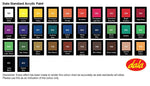 Dala Standard Artists Acrylic Paint Colour Chart