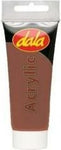 Dala Artists  Acrylic Paint 75ml Burnt Sienna