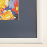 Elvis - Pop Art Framed Print bottom right corner