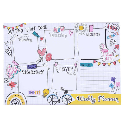 Getting Stuff Done A4 Deskpad Weekly Planner