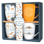 Give Thanks Christian Mug Boxed Set