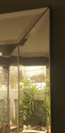 Glass on Glass Decor Mirror With Bevelled EdgesCorner Detail