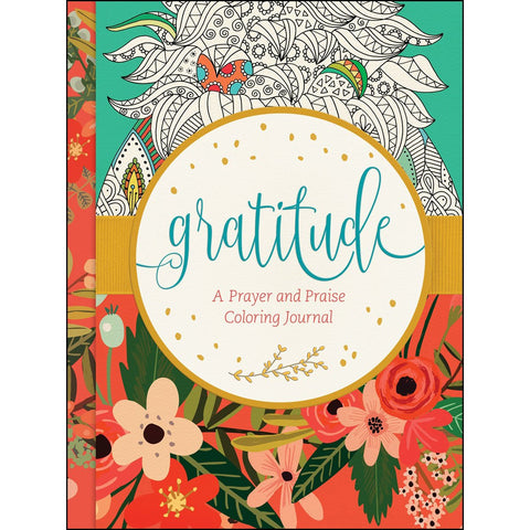 Gratitude Christian Colouring Journal (Hardcover)