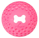 Rogz Gumz Dog Treat Ball Pink