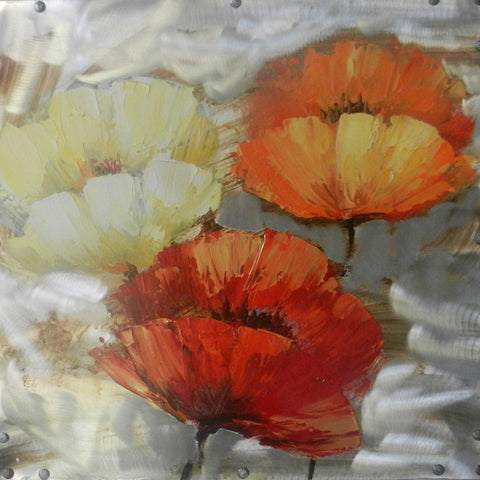 Orange Poppies - Canvas Print