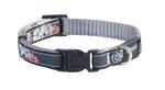 Rogz Fancy Dress Small 11mm Classic Dog Collar Coral Island Design