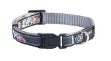 Rogz Fancy Dress Small 11mm Classic Dog Collar Coral Island Design