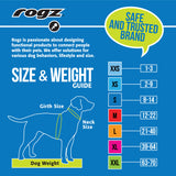 Rogz Fancy Dress Small 11mm Classic Dog Collar Size and Weight Guide