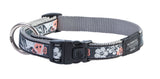 Rogz Fancy Dress Large 20mm Beach Bum Dog Collar Coral Island Design