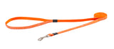 Rogz Fancy Dress Small 11mm Classic Dog Lead Orange Doodle Design