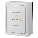 Journal and Mug Christian Boxed Gift Set - I Know The Plans - Box Closed