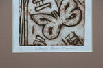Butterfly - Brian Mandizira Framed Etching 11 of 20