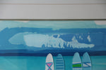 Regatta - George Boys Acrylic on Fabriano paper Framed Art