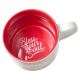 I'm No Quitter Fun Ceramic Gift Mug Inside of mug