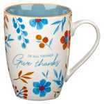 In All Things Give Thanks Mug in Give Thanks Christian Mug Boxed Set