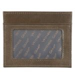 John 3:16 Cross Genuine Leather Christian Mens Wallet ID slot