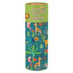 Jungles of Joy - 50 Piece Kids Christian Cardboard Puzzle in a tube