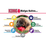 KONG Black Extreme Dog Treat Toy Features