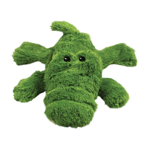 Kong Cozie Green Ali the Alligator interactive dog Toy